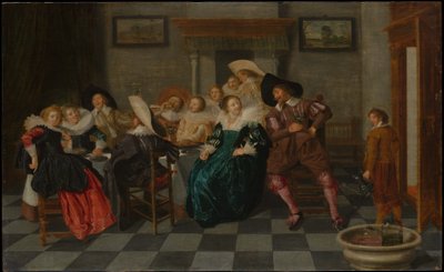 Ein Bankett von Dirck Hals