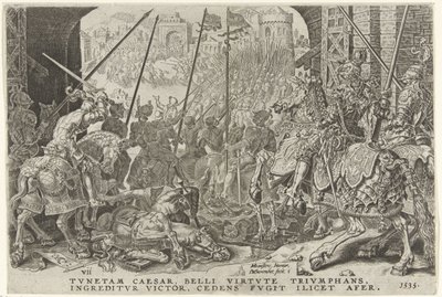 Einnahme von Tunis, 1535 von Dirck Volckertsz. Coornhert