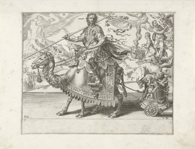 Triumph von Isaak (Triumph der Geduld) von Dirck Volckertsz. Coornhert