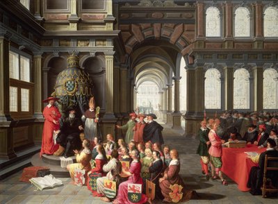 Allegorie der Unterdrückung der Niederländer unter dem Herzog von Alba von Dirck van Delen