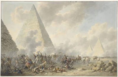 Schlacht bei den Pyramiden, 21. Juli 1798 von Dirk Langendijk