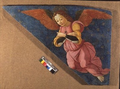 Engel (Detail) von Domenico (workshop) Ghirlandaio