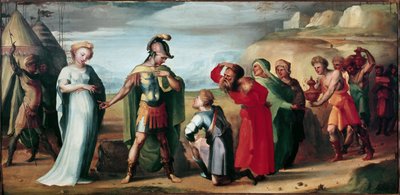 Die Mäßigung des Scipio Africanus von Domenico Beccafumi