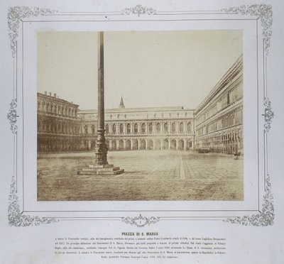 Piazza San Marco von Domenico Bresolin