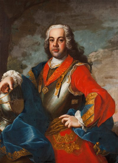 Prinz Francisco von Braganza, Infant von Portugal, 7. Herzog von Beja und Großprior des Malteserordens in Portugal von Domenico Dupra