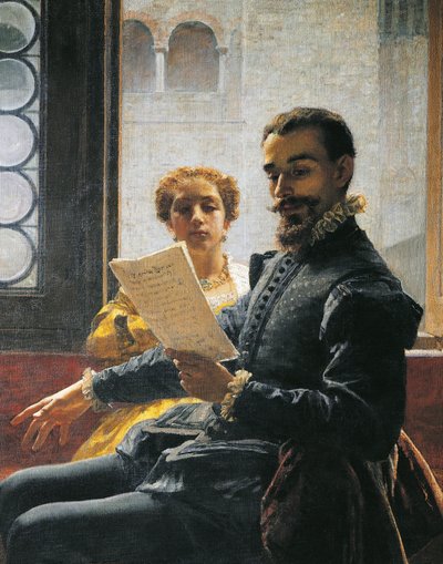 Torquato Tasso liest Eleonora d