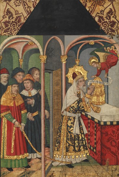 Tafel mit dem Engel, der Zacharias erscheint von Domingo Ram