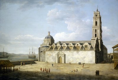 Kathedrale von Havanna (Kuba), August und September 1762 von Dominic Serres