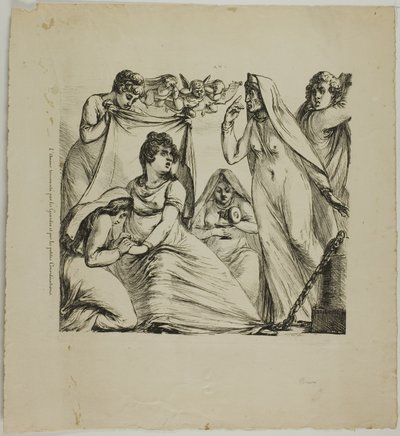 Liebe gequält von großen und kleinen Überlegungen von Dominique Vivant Denon