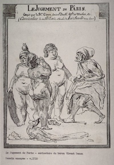 Das Urteil des Paris von Dominique Vivant Denon
