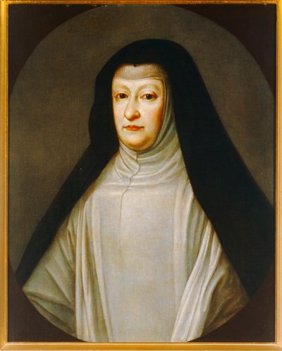 Marianne von Österreich, Tochter von Ferdinand III., Ehefrau von Felipe IV., ihrem Onkel von Don Juan Carreno de Miranda