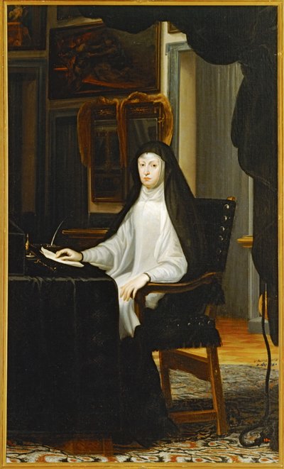 Königin Maria Anna von Österreich von Don Juan Carreno de Miranda