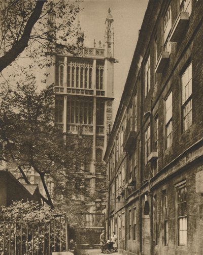 Turm des Archivs von Cliffords Inn, ca. 1935 von Donald McLeish
