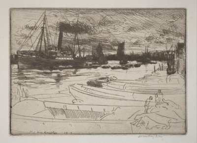 Abendlicht von Donald Shaw MacLaughlan