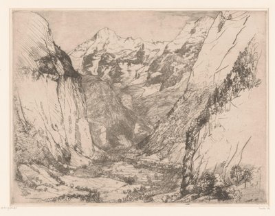 Lauterbrunnental von Donald Shaw MacLaughlan