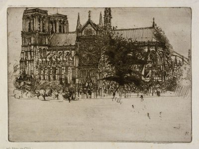 Notre-Dame de Paris von Donald Shaw MacLaughlan