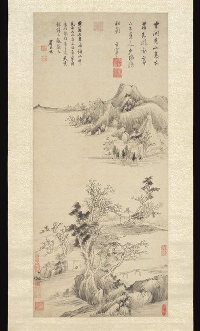 Herbstberge von Dong Qichang