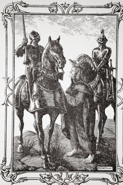 Sie trafen einen alten Mann, 1905 von Dora Curtis
