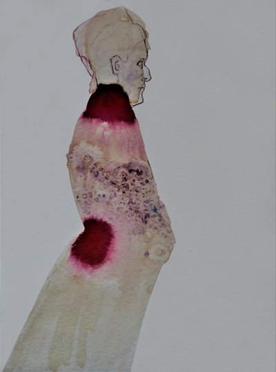 Elegantes Rotes Figurenprofil von Doris Schmitz