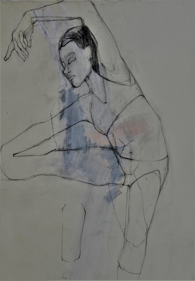 Anmutige Figuren-Skizze von Doris Schmitz