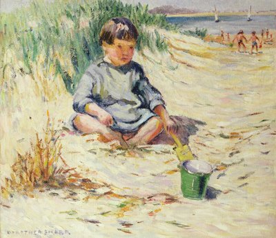 Im Sand spielen von Dorothea Sharp
