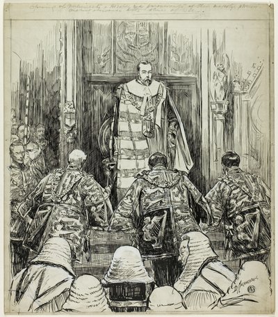 Eröffnung des Parlaments unter Edward VII von Douglas Macpherson