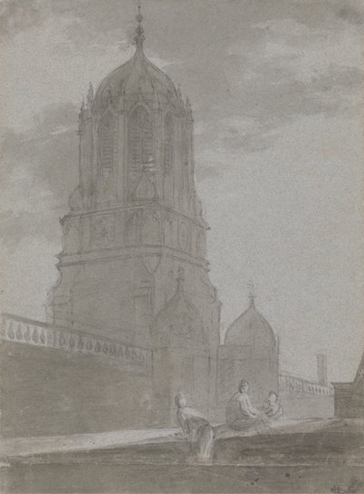 Tom Tower, Christ Church, Oxford von Dr. William Crotch