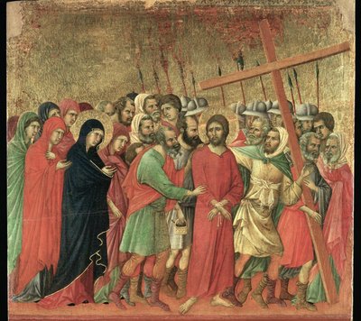 Altar Maestà von Duccio di Buoninsegna