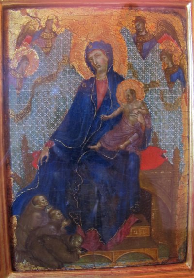 Duccio di Buoninsegna, Madonna dei Francescani 02 von Duccio di Buoninsegna