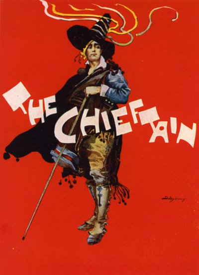 Der Häuptling; Plakatentwurf für das Savoy Theatre, London von Dudley Hardy