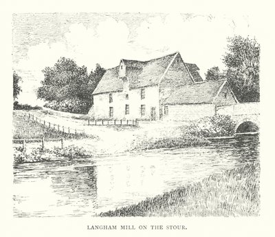 Langham-Mühle an der Stour von Duncan Moul