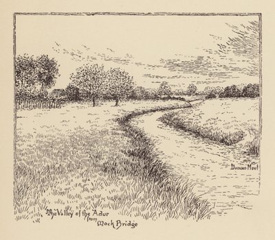 Sussex: Das Tal des Adur von Mock Bridge von Duncan Moul
