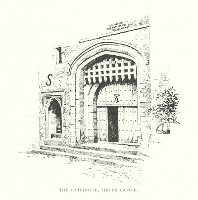 Das Torhaus, Hever Castle von Duncan Moul