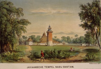 Banten-Moschee, Java, Indonesien von Dutch School