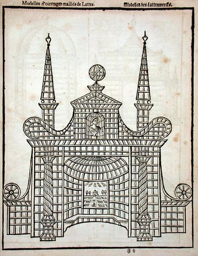 Gitterwerk-Design, aus 