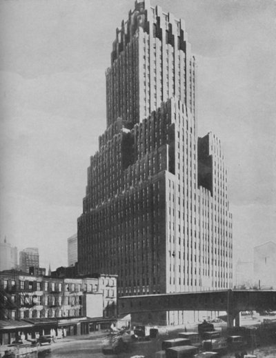 Wunder des antiken Babylon übertroffen im modernen New York, ca. 1935 von ENA