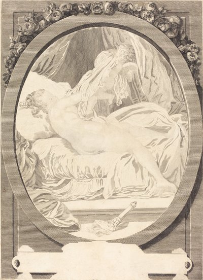 Das Hemd wird entfernt von E. Guersant after Jean Honoré Fragonard