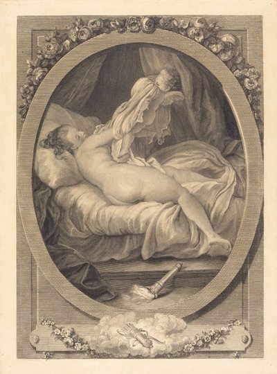 Das Hemd entfernt von E. Guersant after Jean Honoré Fragonard