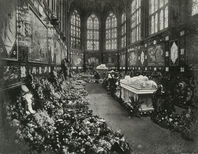 Beerdigung von S.K.H. Der Herzog von Clarence, Januar 1892, ca. 1897 von E. and S. Woodbury