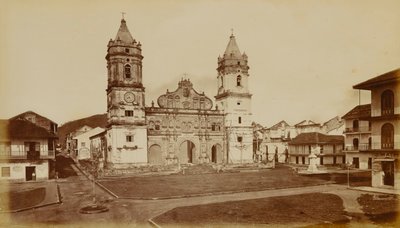 Kathedrale, Panama von Eadweard Muybridge