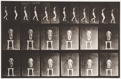 Tafel 118. Steigung hinabsteigen von Eadweard Muybridge