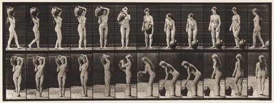 Tafel 226. Wasserkrug von der Schulter auf den Boden stellen und sich umdrehen von Eadweard Muybridge