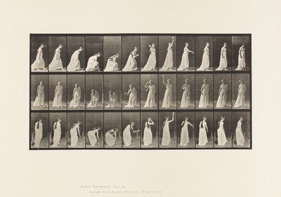 Einen Ball aufheben und werfen von Eadweard Muybridge