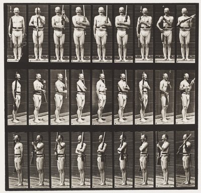 Support Arms und Arms Port von Eadweard Muybridge