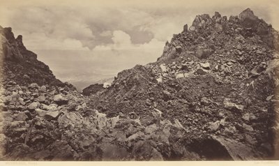 Quezaltenango vom Krater eines Vulkans von Eadweard Muybridge