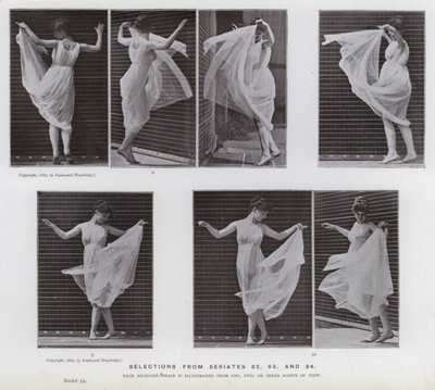 Die menschliche Figur in Bewegung: Auswahlen aus den Serien 62, 63 und 64 von Eadweard Muybridge