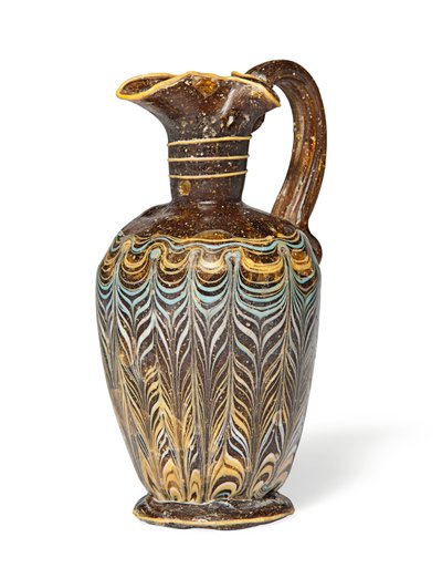 Griechische kerngeformte Oinochoe, ca. 2. bis 1. Jahrhundert v. Chr. von Eastern Mediterranean School