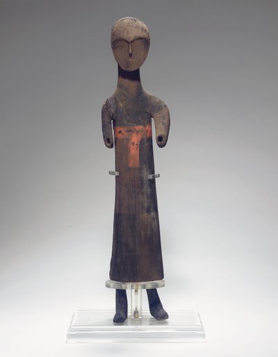 Geschnitzte Figur eines Dieners, 475-221 v. Chr. von Eastern Zhou Dynasty Chinese School