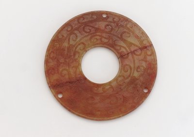 Ornamentale Scheibe, 4.-3. Jahrhundert v. Chr. von Eastern Zhou Dynasty Chinese School