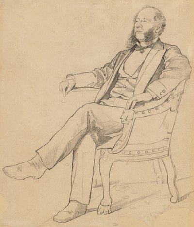 William Henry Vanderbilt von Eastman Johnson